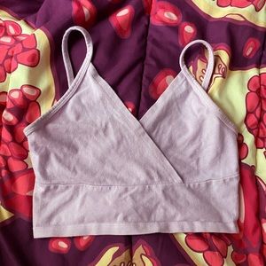 brandy melville lavender amara tank top (rare)